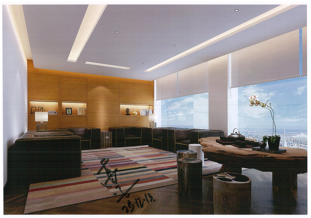 武汉办公室装修设计案例效果图