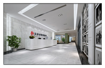 武汉办公室装修设计案例效果图