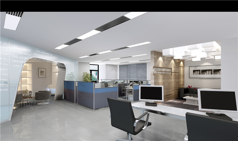 武汉办公室装修设计案例效果图