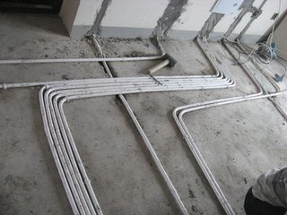 武汉办公室装修水电铺设图